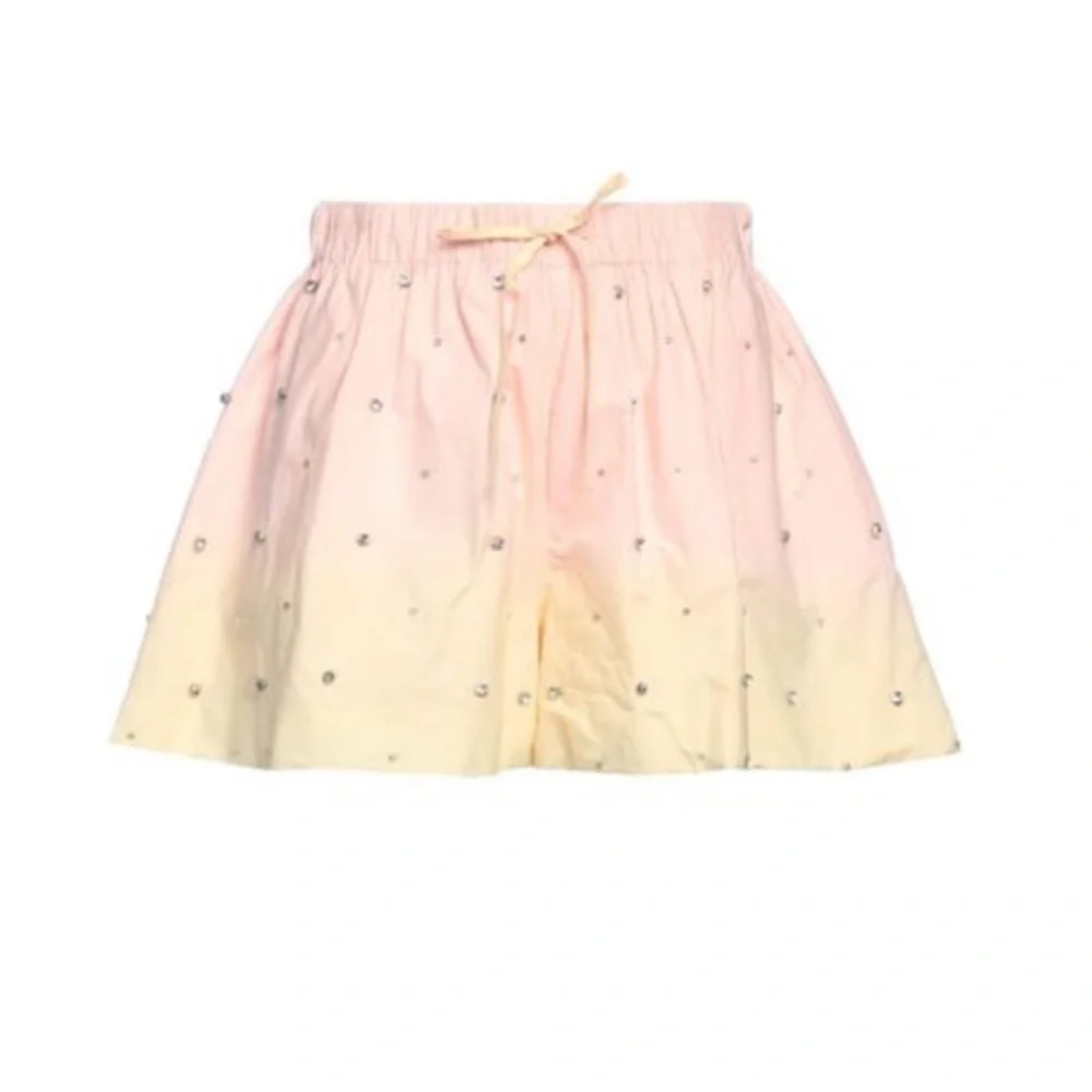 Sandro Embellished Pink and Cream shorts - Picture 10 of 10